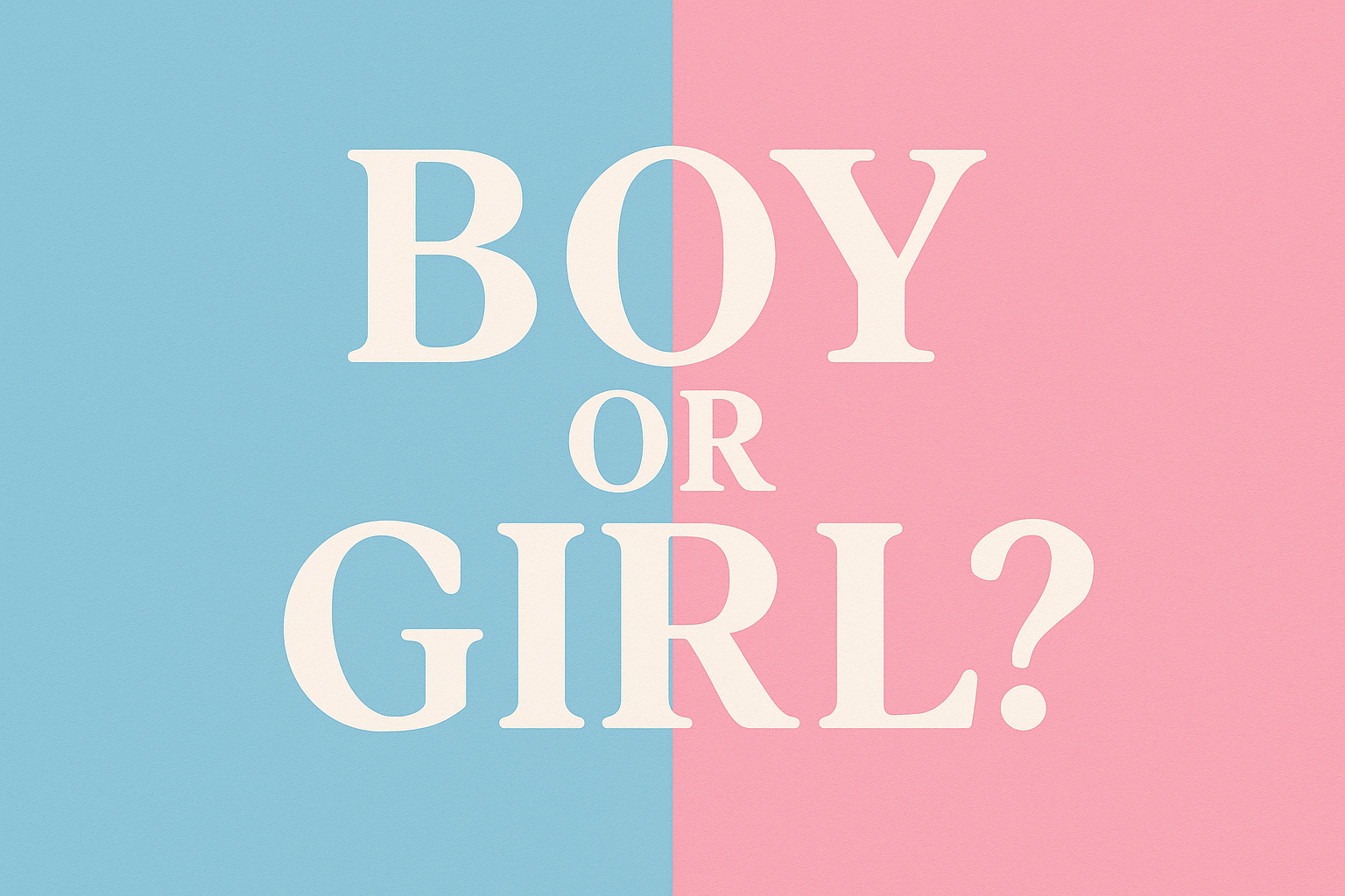 Gender Determination